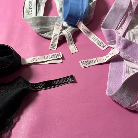 Victoria's Secret  Black, Blue, Pink, Gray - Picture 3 of 3